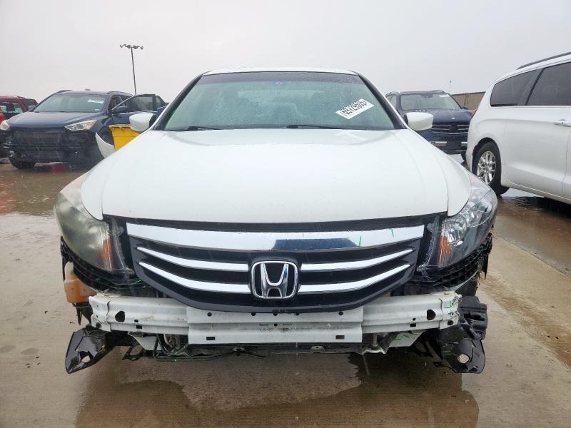1HGCP2F76CA030760 - 2012 HONDA ACCORD EX WHITE photo 5