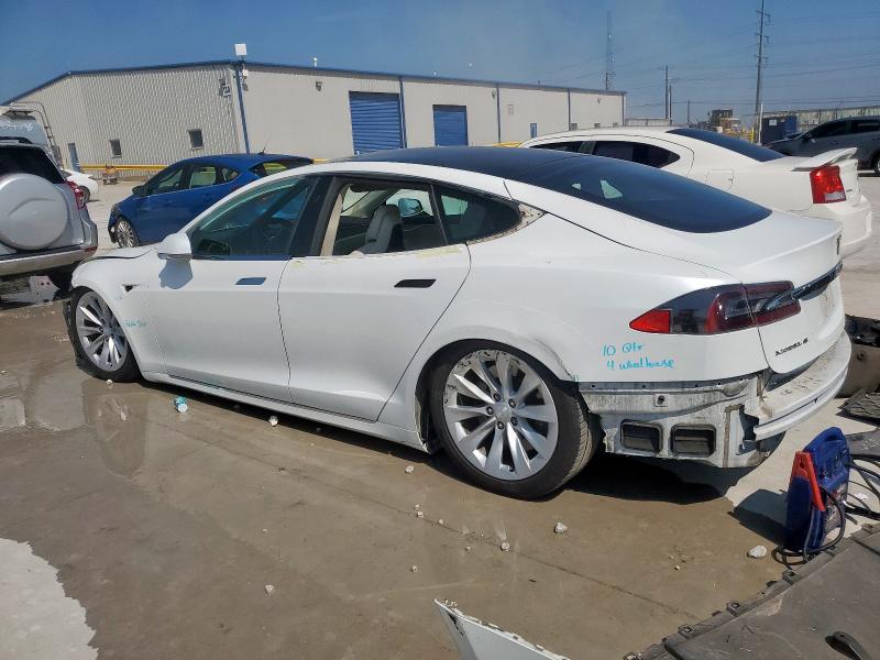 5YJSA1E14HF214869 - 2017 TESLA MODEL S WHITE photo 2