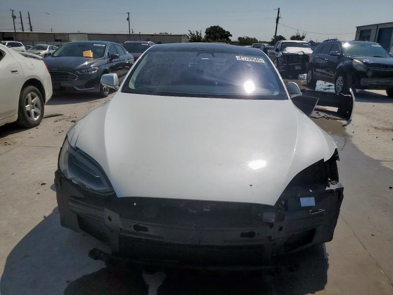 5YJSA1E14HF214869 - 2017 TESLA MODEL S WHITE photo 5