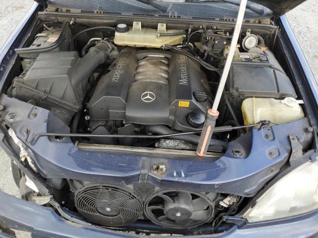 4JGAB72E0XA088404 - 1999 MERCEDES-BENZ ML 430 Mavi foto 12