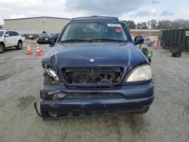 4JGAB72E0XA088404 - 1999 MERCEDES-BENZ ML 430 Mavi foto 5