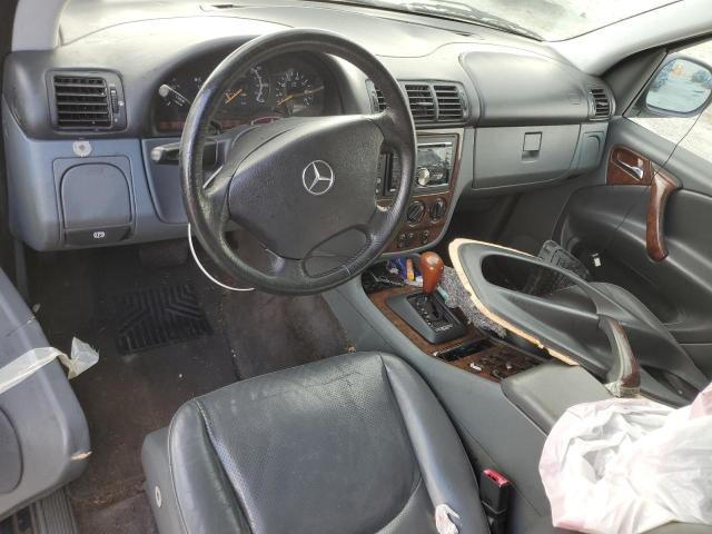 4JGAB72E0XA088404 - 1999 MERCEDES-BENZ ML 430 Mavi foto 8