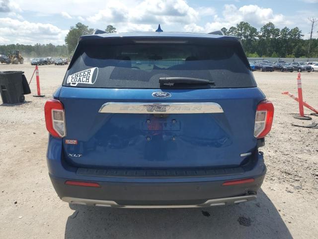 1FMSK7DH4LGA76114 - 2020 FORD EXPLORER XLT 蓝色 照片 6