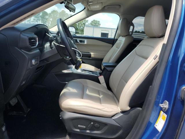 1FMSK7DH4LGA76114 - 2020 FORD EXPLORER XLT 蓝色 照片 7