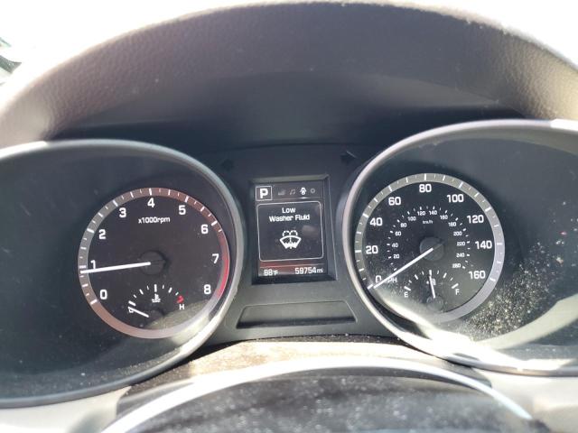 5XYZT3LB1HG404167 - 2017 HYUNDAI SANTA FE SPORT ORANGE photo 9