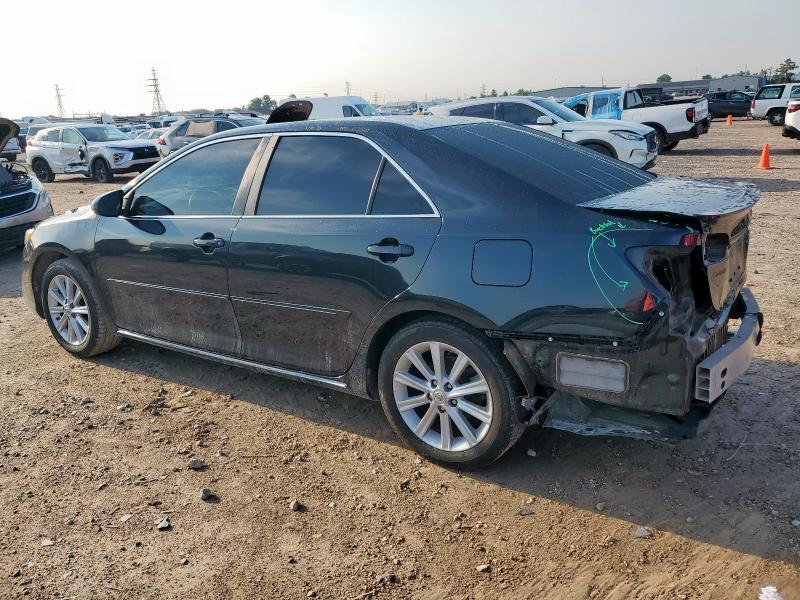 4T4BF1FK0CR226155 - 2012 TOYOTA CAMRY BASE BLACK photo 2