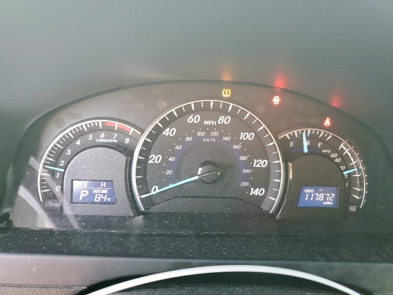 4T4BF1FK0CR226155 - 2012 TOYOTA CAMRY BASE BLACK photo 9