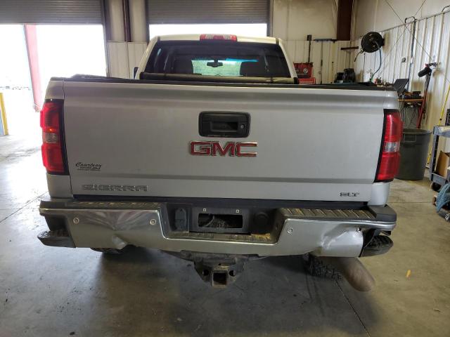 1GT12TE85GF143709 - 2016 GMC SIERRA K2500 SLT SILVER photo 6