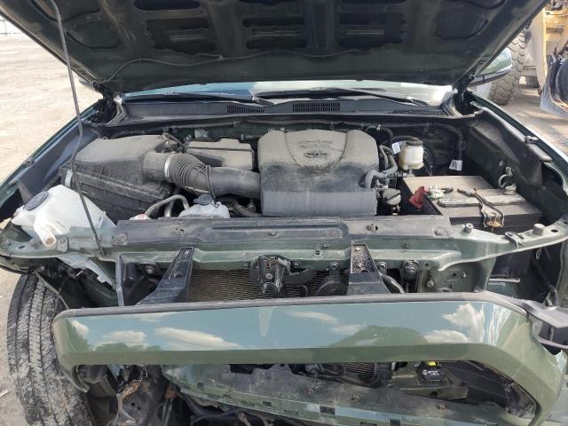 3TMDZ5BN6NM133203 - 2022 TOYOTA TACOMA DOUBLE CAB GREEN photo 11