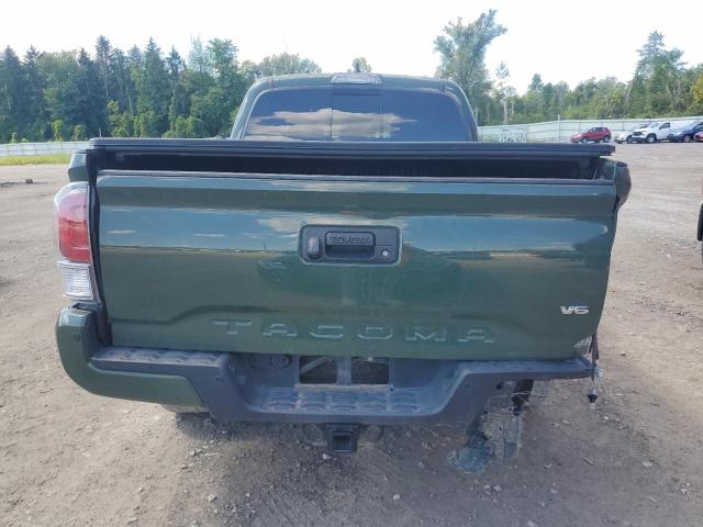 3TMDZ5BN6NM133203 - 2022 TOYOTA TACOMA DOUBLE CAB GREEN photo 6