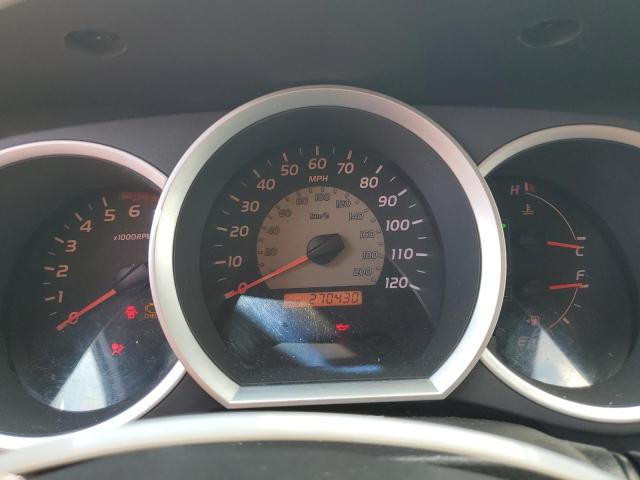 5TEJU62N05Z141677 - 2005 TOYOTA TACOMA DOUBLE CAB PRERUNNER SILVER photo 9