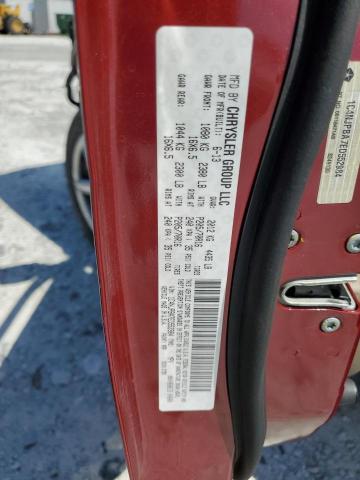 1C4NJPBA7ED552984 - 2014 JEEP PATRIOT SPORT RED photo 13