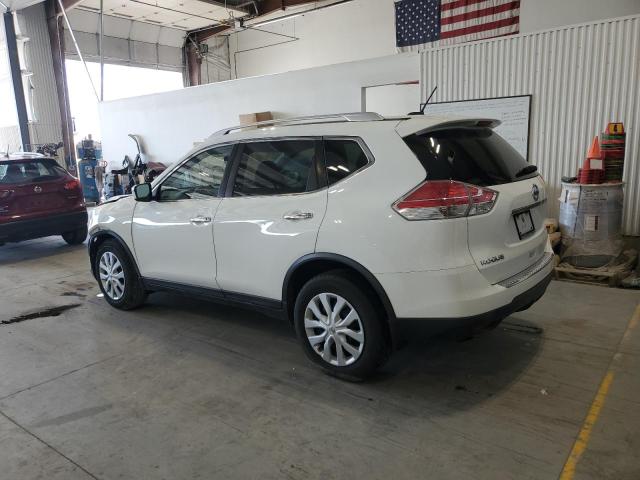 KNMAT2MT9GP628197 - 2016 NISSAN ROGUE S WHITE photo 2