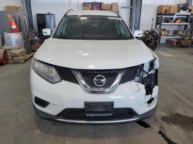 KNMAT2MT9GP628197 - 2016 NISSAN ROGUE S WHITE photo 5