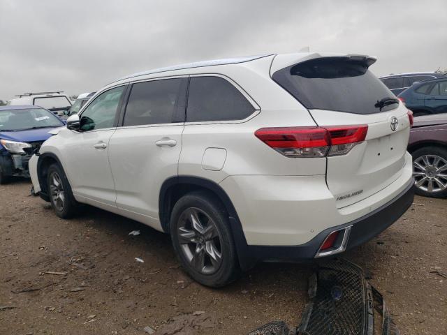 5TDDZRFH9KS978358 - 2019 TOYOTA HIGHLANDER LIMITED WHITE photo 2