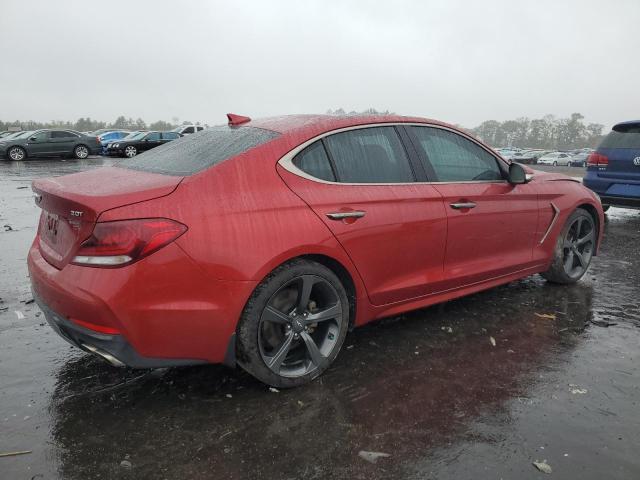 KMTG44LA5KU012835 - 2019 GENESIS G70 PRESTIGE RED photo 3