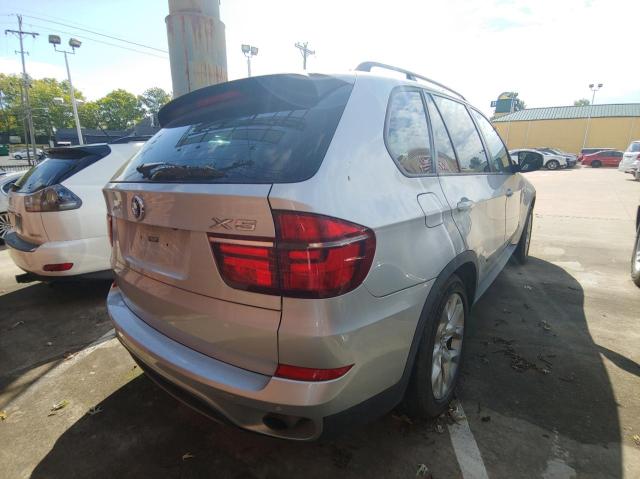 5UXZV4C53CL760738 - 2012 BMW X5 XDRIVE35I BLUE photo 4