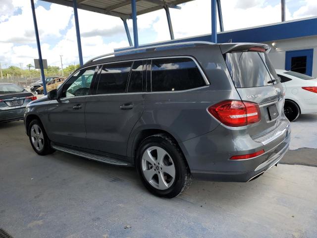 4JGDF6EE0HA904472 - 2017 MERCEDES-BENZ GLS 450 4MATIC GRAY photo 2