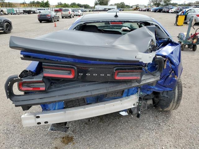 2C3CDZFJ3NH109128 - 2022 DODGE CHALLENGER R/T SCAT PACK BLUE photo 6