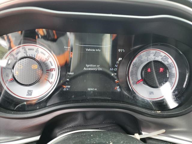 2C3CDZFJ3NH109128 - 2022 DODGE CHALLENGER R/T SCAT PACK BLUE photo 9