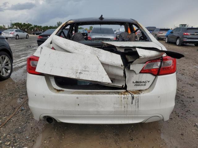 4S3BNAN64H3024812 - 2017 SUBARU LEGACY 2.5I LIMITED WHITE photo 6