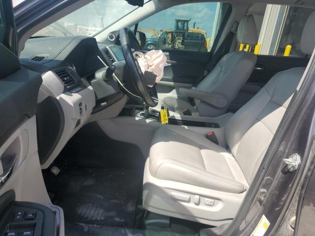 5FNYF6H52JB026543 - 2018 HONDA PILOT EXL GRAY photo 7