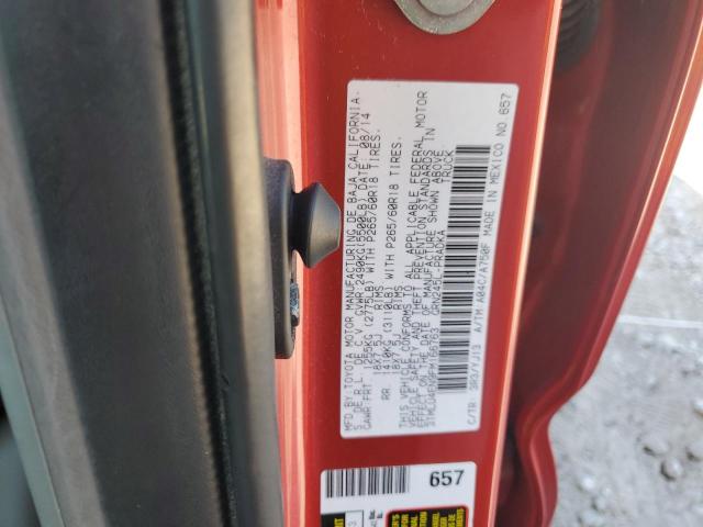 3TMLU4EN9FM166763 - 2015 TOYOTA TACOMA DOUBLE CAB Rot Foto 13