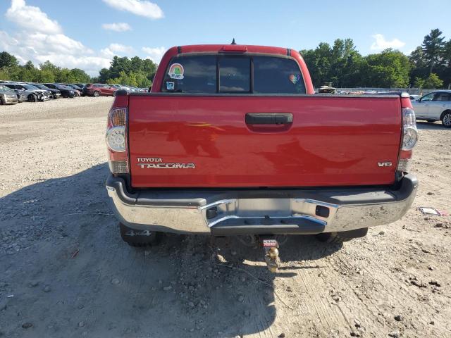 3TMLU4EN9FM166763 - 2015 TOYOTA TACOMA DOUBLE CAB Rot Foto 6
