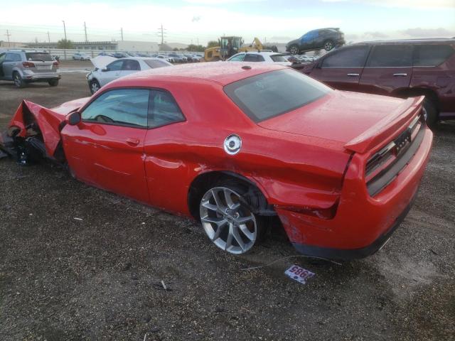 2C3CDZJG2NH206557 - 2022 DODGE CHALLENGER GT RED photo 2