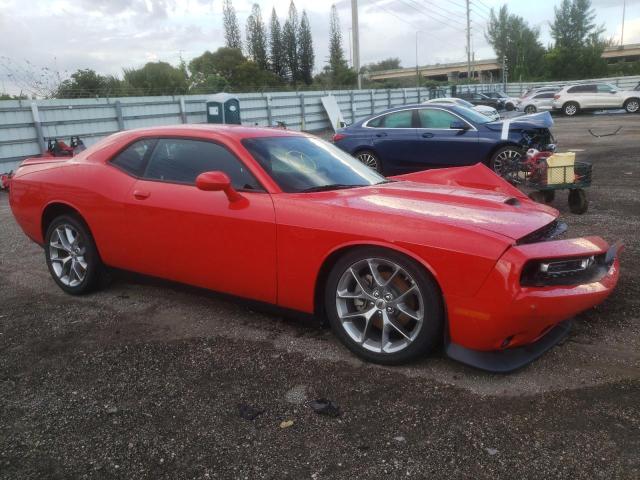 2C3CDZJG2NH206557 - 2022 DODGE CHALLENGER GT RED photo 4