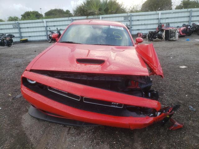 2C3CDZJG2NH206557 - 2022 DODGE CHALLENGER GT RED photo 5