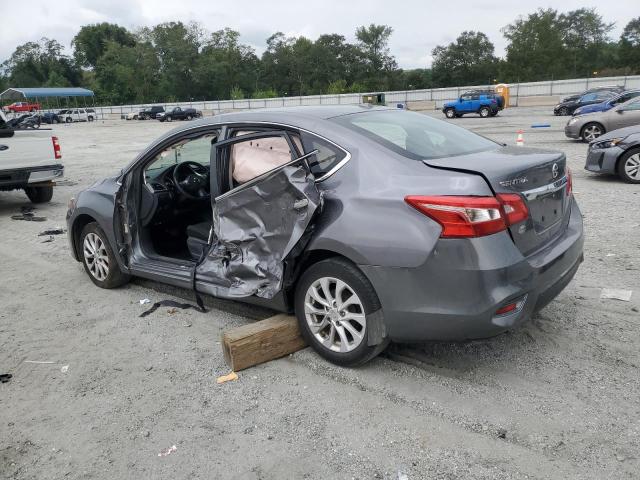 3N1AB7AP2KY363429 - 2019 NISSAN SENTRA S 银色 照片 2