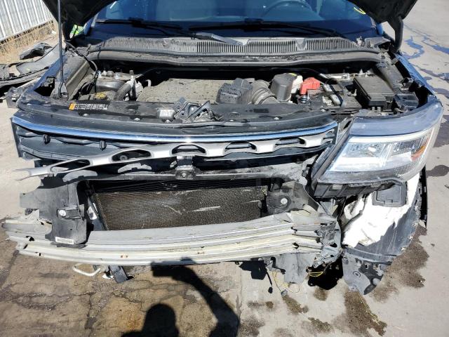 1FM5K7D88GGB13684 - 2016 FORD EXPLORER XLT GRAY photo 11