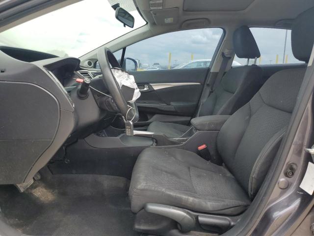 19XFB2F89FE117993 - 2015 HONDA CIVIC EX GRAY photo 7