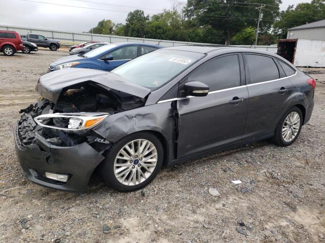 1FADP3J27JL209644 - 2018 FORD FOCUS TITANIUM GRAY photo 1