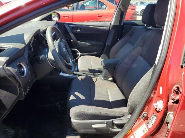 2T1BURHE8JC104812 - 2018 TOYOTA COROLLA L RED photo 7