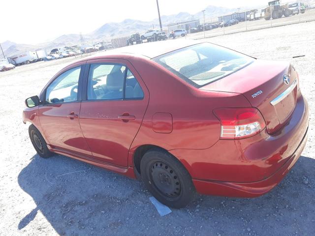 JTDBT923671068691 - 2007 TOYOTA YARIS RED photo 2