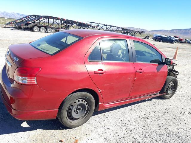 JTDBT923671068691 - 2007 TOYOTA YARIS RED photo 3