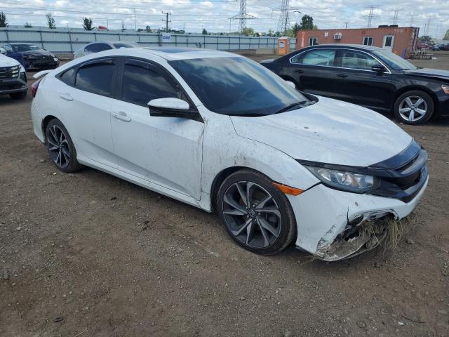 2HGFC1E56KH705235 - 2019 HONDA CIVIC SI WHITE photo 4