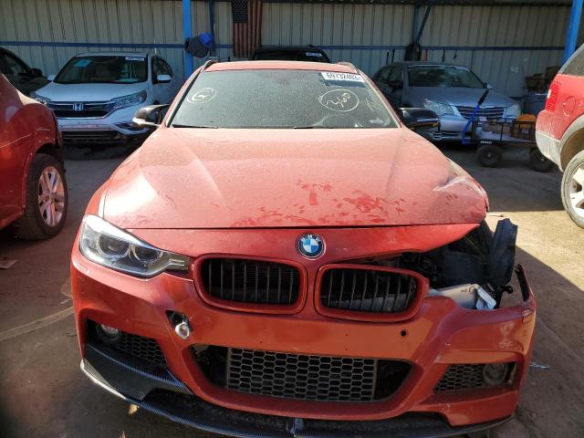 WBA3K5C57EKT33199 - 2014 BMW 328 D XDRIVE RED photo 5