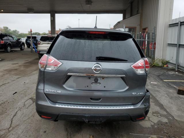 5N1AT2MV5FC810580 - 2015 NISSAN ROGUE S GRAY photo 6