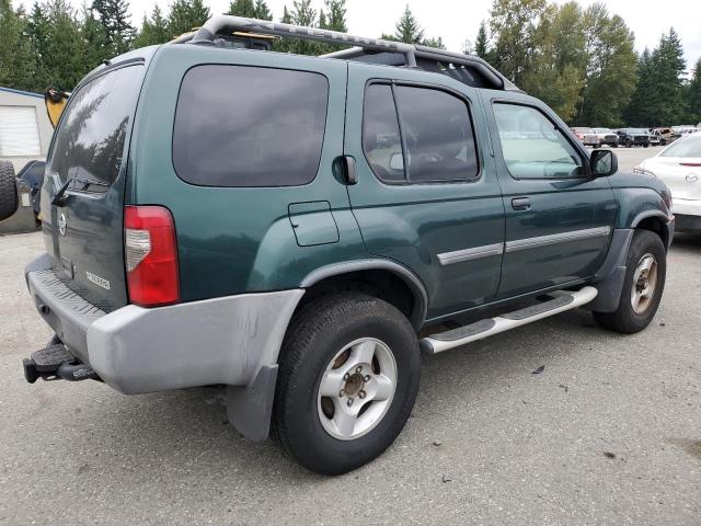 5N1ED28Y62C545634 - 2002 NISSAN XTERRA XE GREEN photo 3