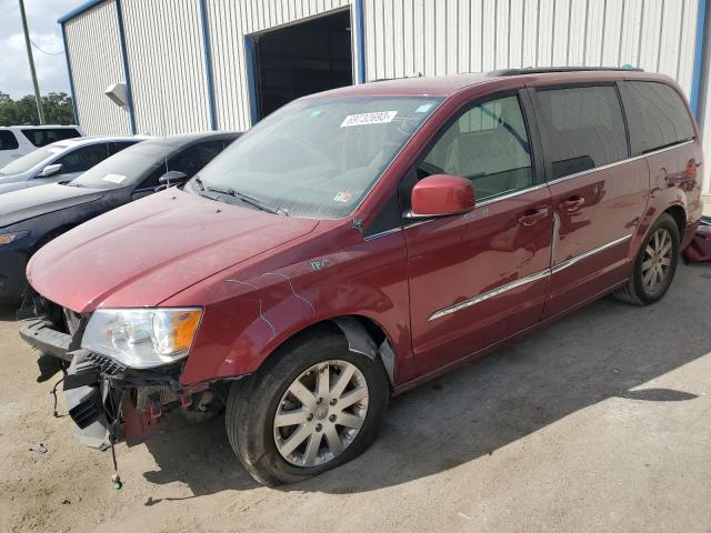 2C4RC1BG1GR156210 - 2016 CHRYSLER TOWN & COU TOURING RED photo 1