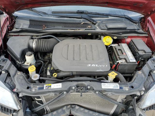 2C4RC1BG1GR156210 - 2016 CHRYSLER TOWN & COU TOURING RED photo 12