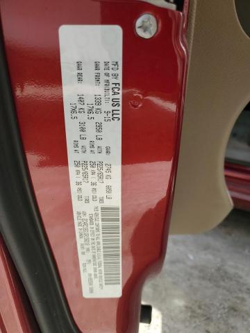 2C4RC1BG1GR156210 - 2016 CHRYSLER TOWN & COU TOURING RED photo 14