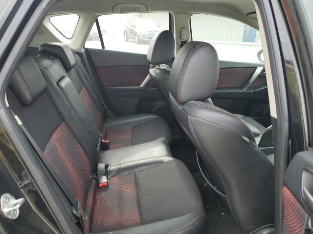 JM1BL1H32A1328388 - 2010 MAZDA SPEED 3 შავი ფოტო 10