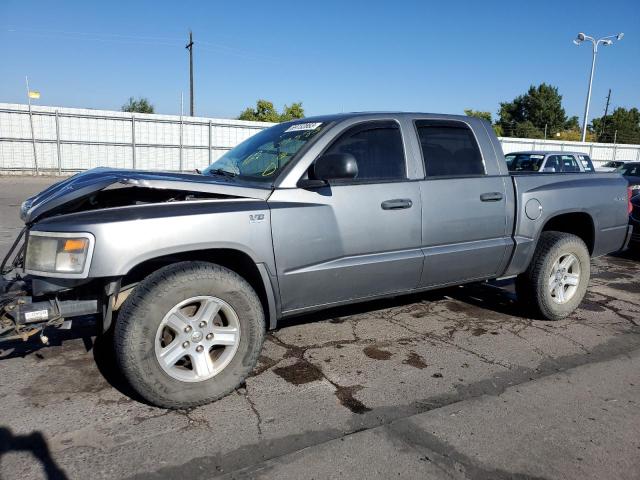 1D7RW3GP0AS244642 - 2010 DODGE DAKOTA SXT GRAY photo 1