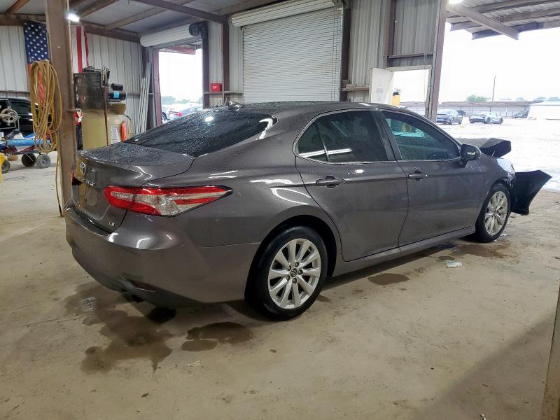 4T1B11HKXKU681390 - 2019 TOYOTA CAMRY L GRAY photo 3