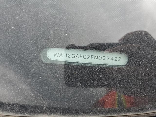 WAU2GAFC2FN032422 - 2015 AUDI A7 PRESTIGE გრაფიტი ფოტო 12