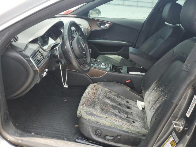 WAU2GAFC2FN032422 - 2015 AUDI A7 PRESTIGE გრაფიტი ფოტო 7